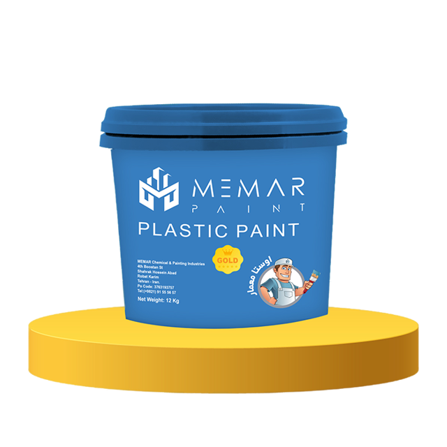 رنگ نیم‌پلاستیک درجه ۱ اوستا معمار مخصوص سقف پذیرایی و اتاق خواب