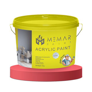 رنگ آکریلیک داخل ساختمان  اوستا معمار (LUX)