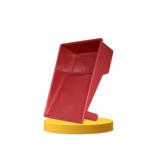 سینی غلطک بزرگ ۶.۵ لیتری معمار (فوق عمیق)